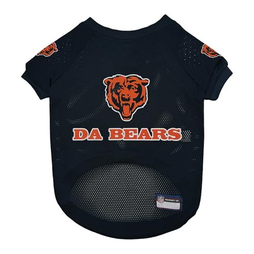 Pets First NFL Chicago Bears R...ootball Jersey for Dogs & Cats
