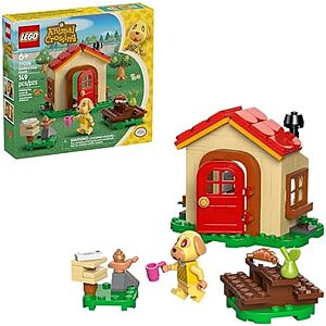 15.10 | 149-Piece LEGO Animal Crossing - Goldie's Cosy House (77058,2025) at Amazon