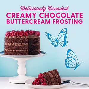 1.24 or less S&S/Q Dolly Parton's Chocolate Buttercream Cake Frosting,16 oz