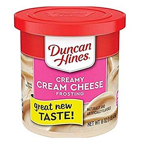 SnS,AC] $5.61* | 8-Pack 16-Oz Duncan Hines Creamy Home-Style Cream Cheese Frosting at Amazon