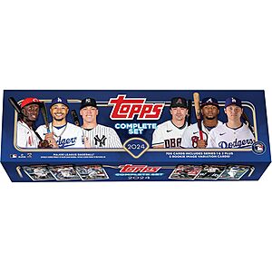 2024 Topps MLB Baseball Trading Card Factory Sealed Complete Box Set $40 + Free S&H