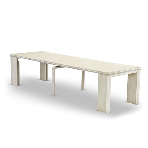 Luxe By East West Furniture XT...120 Inch,Antique White Finish