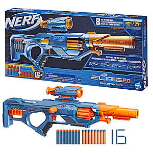 Nerf Elite 2.0 Eaglepoint RD-8 Blaster with Detachable Scope and Barrel,Perfect for Outdoor Play $19.88
