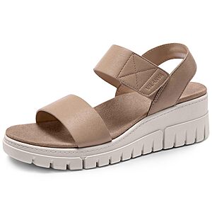 Amazon – Vilanva Women's Platform Wedge Sandals - $19.79 w/ Code + Deal