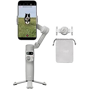 58.99* | DJI Osmo Mobile 7 3-Axis Phone Gimbal Stabilizer w/ Tripod at Amazon