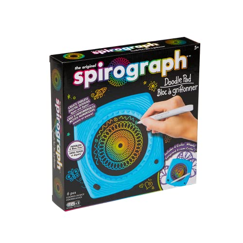 Spirograph Doodle Pad– Arts an...ge,Stencils Included,Ages 5
