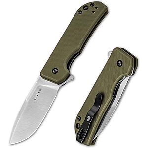Kizer Nice Guy 2.84" D2 Steel Folding Knife w/ G10 Handle & Liner Lock $27.51 + Free Shipping w/ Prime or on $35