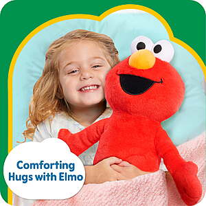 Walmart exclusive 17" Sesame Street Plushes Big Bird, Elmo, or Cookie Monster $7