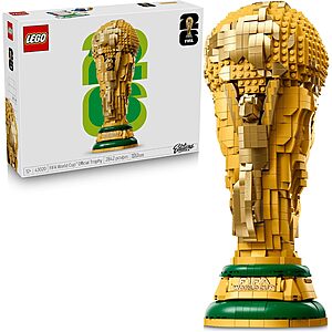 2842-Pc LEGO Editions:FIFA World Cup Official Trophy Building Set $40 + Free S&H