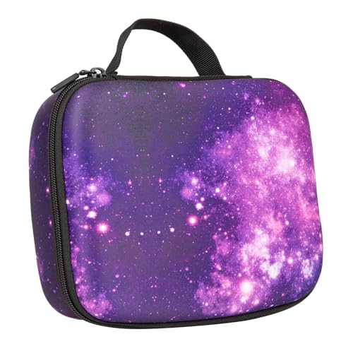 ZIPIT Jumbo Pencil Case for Gi...y Organizer Box,Purple Galaxy