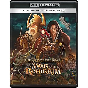 $12.99: The Lord of the Rings: The War of the Rohirrim (4K Ultra HD + Digital 4K) at Amazon