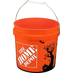 2-Gal Home Depot Halloween Bucket (Orange) $2.90 + Free S&H $2.88