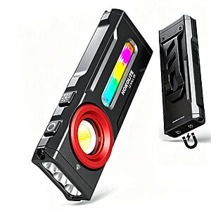 Lexall E6 Rechargeable EDC Pocket Flashlight,2000 Lumens - $25.19 After coupon