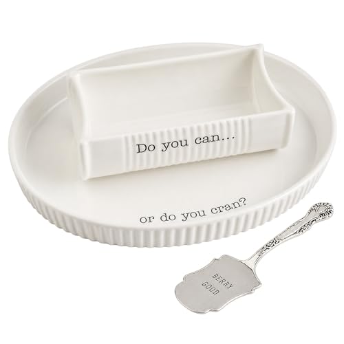 Mud Pie Canned Cranberry and C...anberry Sauce Serving Dish Set