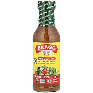 Bragg Organic Oil-Free Vinaigrette Salad Dressing and Marinade - 12 fl oz - Gluten-Free Dressing with Bragg Apple Cider Vinegar~$7.68 @ Amazon