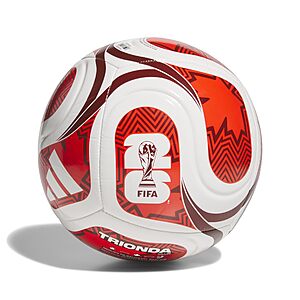 adidas Unisex-Adult World Cup Club Canada,White/Power Red/Red,for $3.5