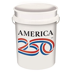 5-gal Leaktite America 250 White Bucket $2.50 + Store Pickup