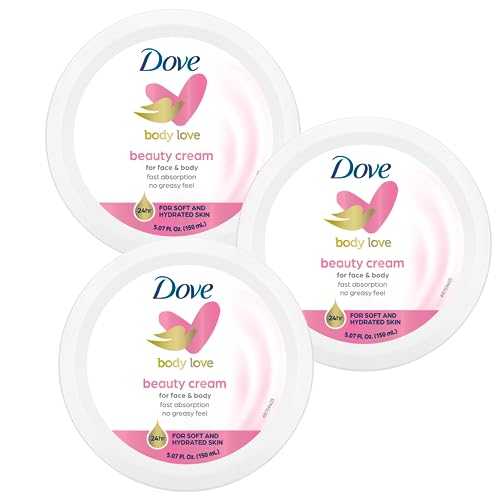Dove Body Love Beauty Cream,L...Lotion,5.07 Fl Oz (Pack of 3