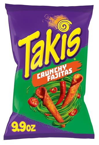 Takis Crunchy Fajitas 9.9 oz S...ld Spicy Rolled Tortilla Chips