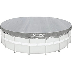 Intex Deluxe UV Resistant 18-Foot Round Pool Cover + Free Shipping $9.20