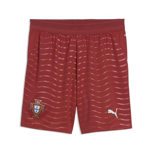 PUMA Unisex-Child FA Portugal...a,Club Red-Green Lagoon SS26