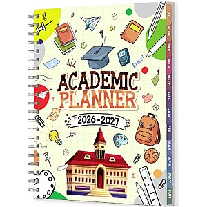 Amazon – Oucaru 2026–2027 Academic Planner - $5.84 w/ Code