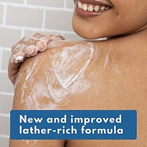 S&S] Aveeno Skin Relief Body Wash Fragrance-Free + Triple Oat Formula,Gentle Daily Cleanser for Sensitive Skin Body Wash Refill,36 fl.oz $12.99