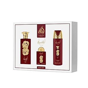 AC] $29.36 | Lattafa Pride - Ansaam Gold for Men - 3 Pc Gift Set at Amazon