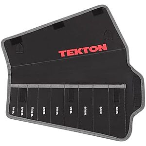 8 | TEKTON 9-Tool Combination Wrench Roll (1/4-3/4 in.) | ORG27309 at Amazon