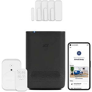 ADT Blue Wireless Home Security System – 8-Piece Kit,Pearl Gray $27 + Free Shipping at Walmart.com