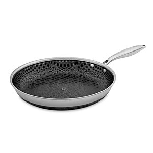 11" Hell's Kitchen Hybrid Tri-Clad Stainless Steel & Ceramic Nonstick Frying Pan $49.99 + Free Shipping