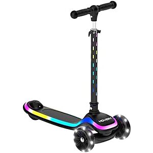17.75 | Hover-1 Chroma Folding Kick Scooter for Kids with Multicolor Wheel Lights at Amazon