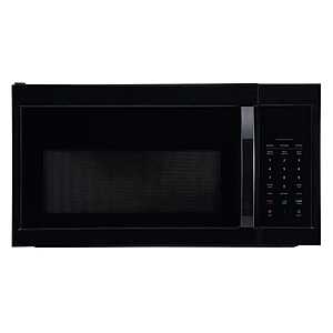 149 Free Delivery HOME DEPOT 1.7 cu.ft.1000-Watt Over the Range Microwave in Black or White