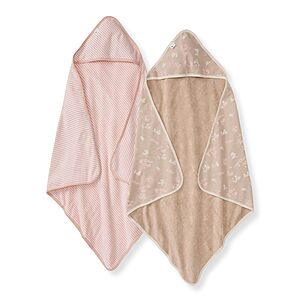 20.97:Burt's Bees Baby Infant Hooded Towels,Unisex Bath Essentials (2-Pack