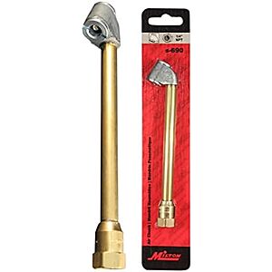 6.74 | Dual-Head Air Chuck,1/4" FNPT,Tire Air Chuck for Tire Inflator Gauge and Air Compressor,S-690 at Amazon