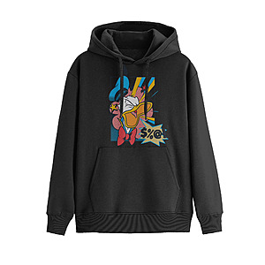 Disney Mens Graphic Hoodie Sweatshirt (Pop Donald Duck) from $7.36 + Free S&H w/ Walmart+ or on $35