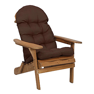 43"x20" YEERSWAG Outdoor Adirondack Chair Cushions (3 Colors) $24.29