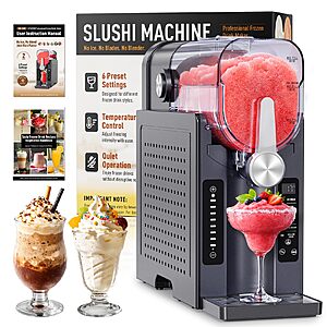 70-Oz BKPPM No Ice Needed Slushy Machine w/ 6-Preset Modes $141.99 + Free Shipping