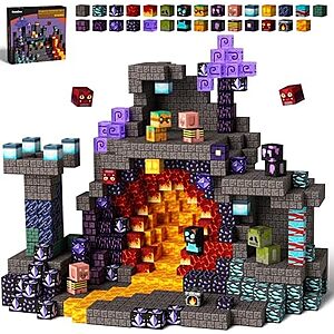 AC] $13.99 | 100-Piece GobiDex Magnetic Building Blocks (Cave) at Amazon