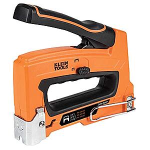 NEW] $31.66 | Klein Tools 450-100 Heavy Duty Stapler at Amazon