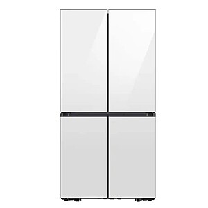 Samsung - Bespoke 29 Cu. Ft. 4-Door Flex French Door Refrigerator with Beverage Center - White Glass + $39.99 delivery $1620