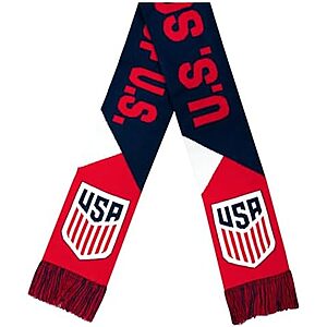 6 | Icon Sports Officially Licensed U.S.Soccer Federation Scarf - Unisex Adult at Amazon