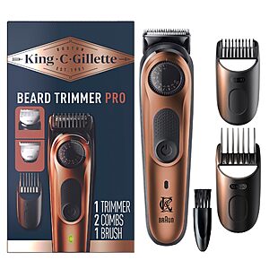 King C.Gillette Beard Trimmer PRO $27.35