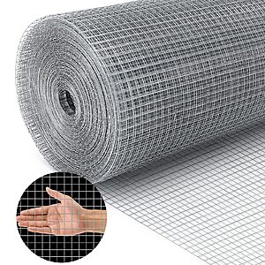 Land guard 19 Gauge,1/2inch Hardware Cloth 48in × 100ft,Galvanized 19 ga $52.5