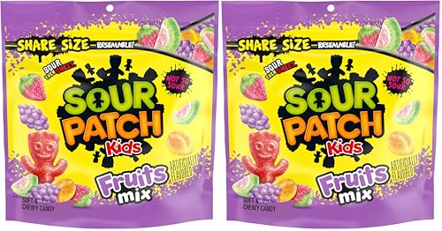 SOUR PATCH KIDS Fruits Mix Sof...are Size,11.03 oz (Pack of 2