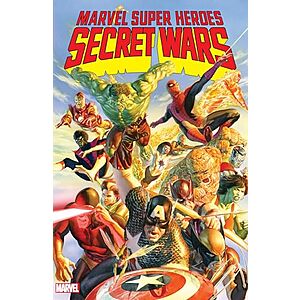 12* | Marvel Super Heroes:Secret Wars Trade Paperback Comic Book (#1-12) at Amazon