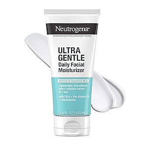 SnS,AC] $4.49* | 3.4-Oz Neutrogena Fragrance Free Daily Facial Moisturizer at Amazon