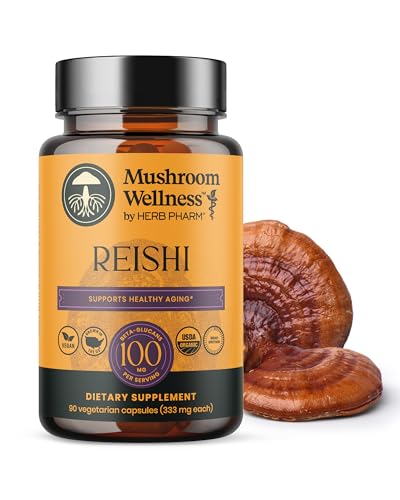 Herb Pharm Mushroom Wellness R...lar Health,90 Vegan Capsules