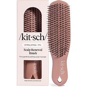 Kitsch Scalp Renewal Exfoliating Scalp Massager Brush (Terracotta) $7.99 + Free Shipping w/ Prime or on $35