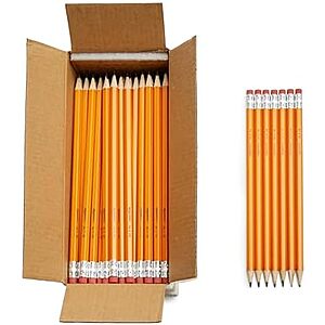 SnS] $10.58 | 150-Count Amazon Basics Wood-Cased #2 Pencils (Yellow) at Amazon